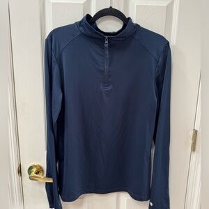 Badger Sport 1/4 zip pullover athletic shirt jacket size large
